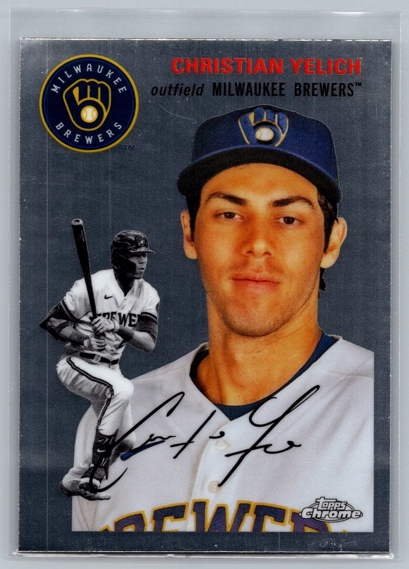 2023 Topps Chrome Platinum Anniversary #287 Christian Yelich
