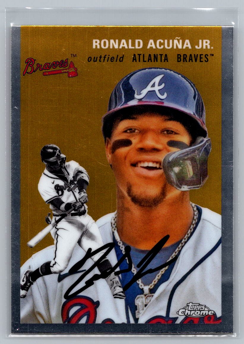 2023 Topps Chrome Platinum Anniversary #198 Ronald Acuña Jr.
