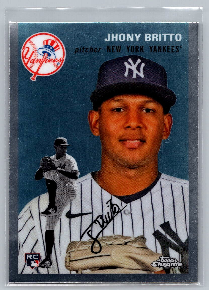 2023 Topps Chrome Platinum Anniversary #209 Jhony Brito