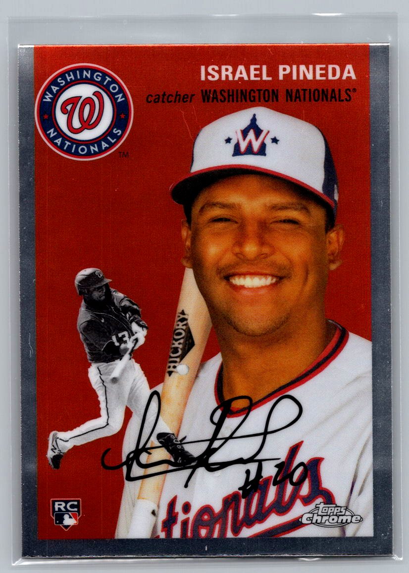 2023 Topps Chrome Platinum Anniversary #153 Israel Pineda