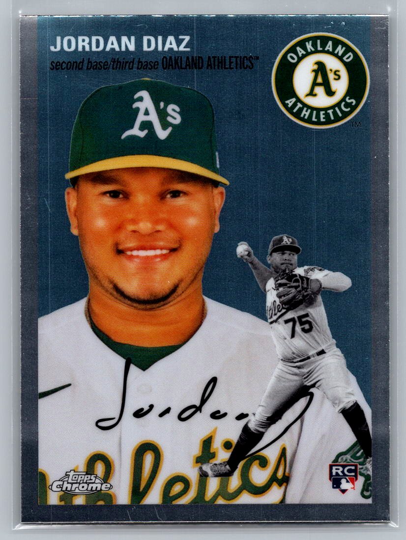 2023 Topps Chrome Platinum Anniversary #155 Jordan Diaz