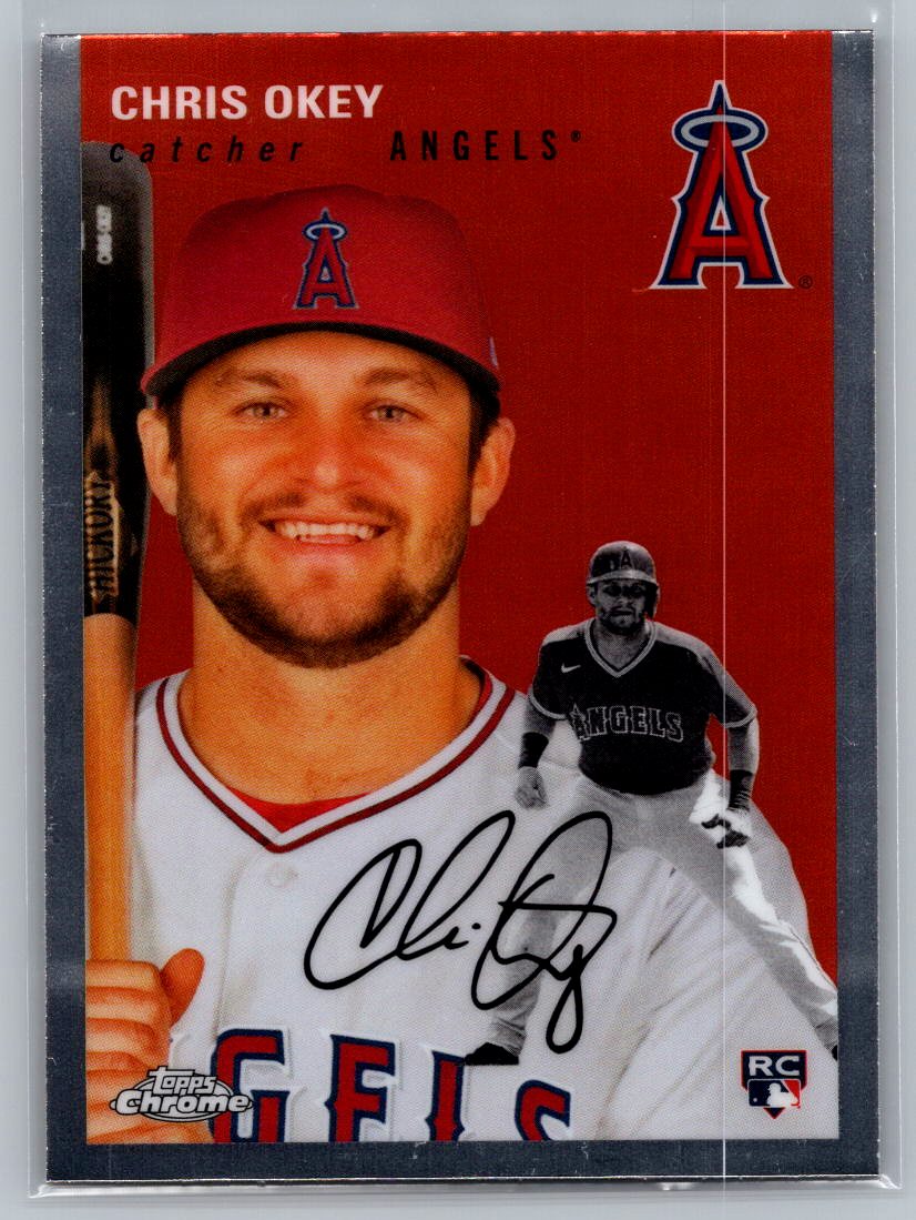 2023 Topps Chrome Platinum Anniversary #156 Chris Okey