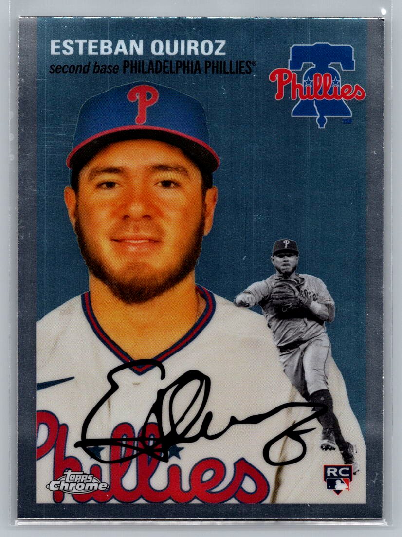2023 Topps Chrome Platinum Anniversary #176 Esteban Quiroz