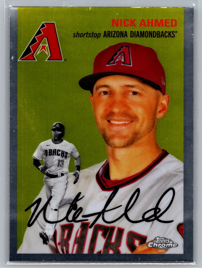 2023 Topps Chrome Platinum Anniversary #181 Nick Ahmed