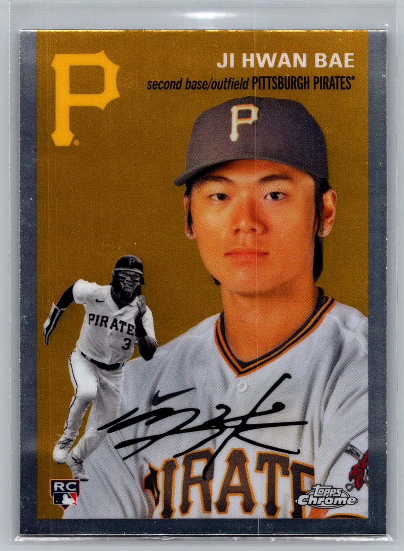 2023 Topps Chrome Platinum Anniversary #166 Ji Hwan Bae