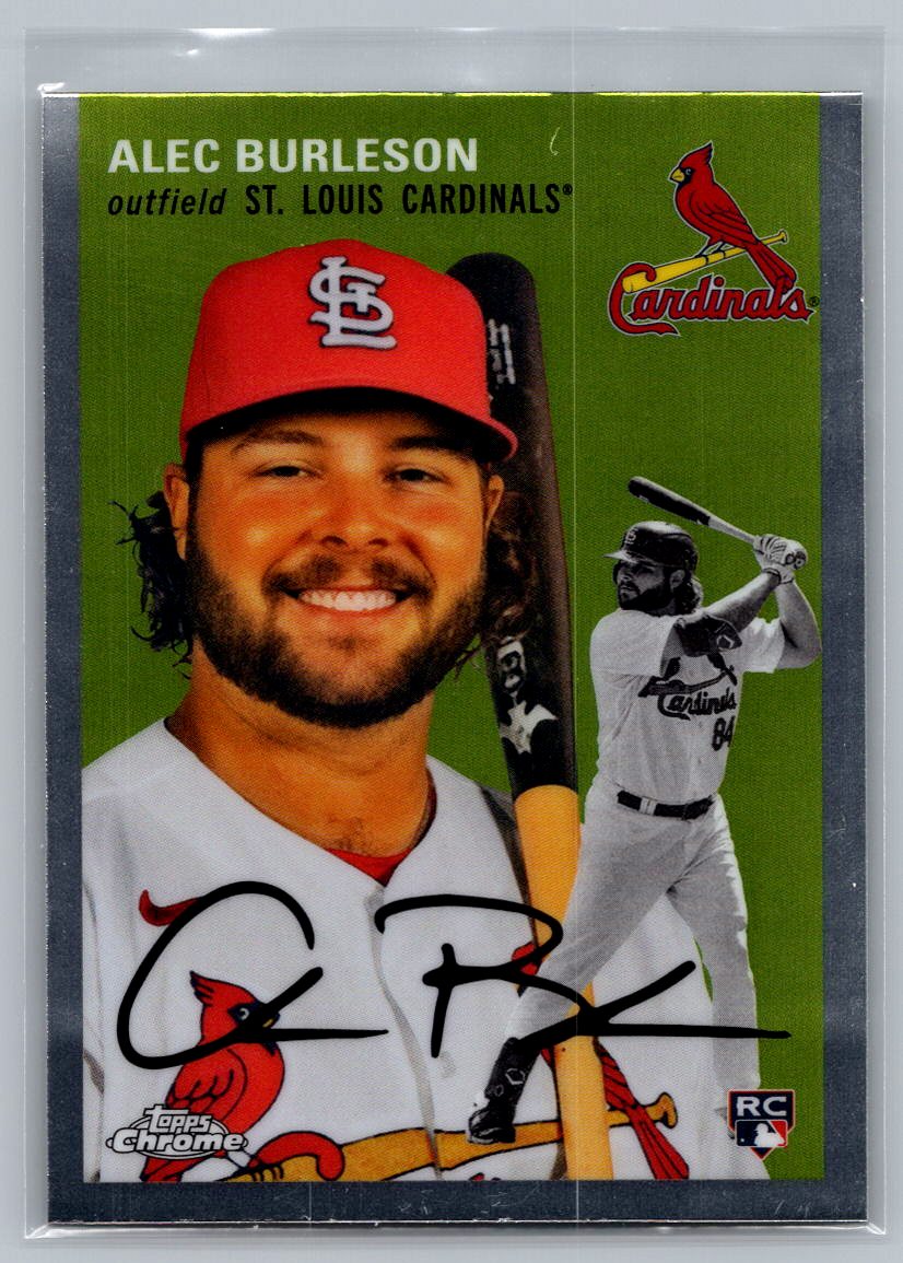 2023 Topps Chrome Platinum Anniversary #159 Alec Burleson