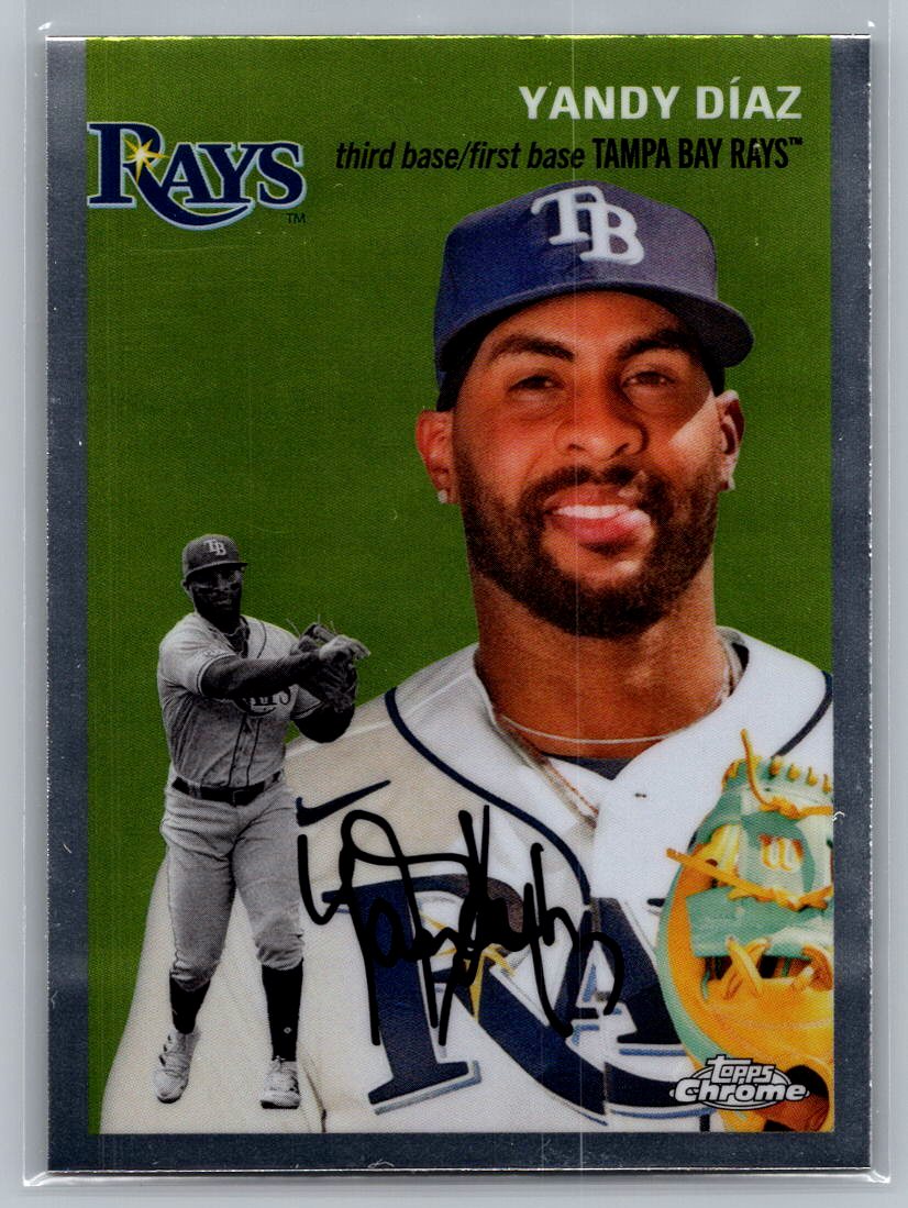 2023 Topps Chrome Platinum Anniversary #163 Yandy Díaz
