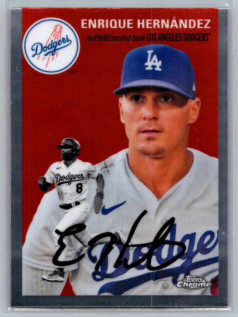 2023 Topps Chrome Platinum Anniversary #237 Enrique Hernández