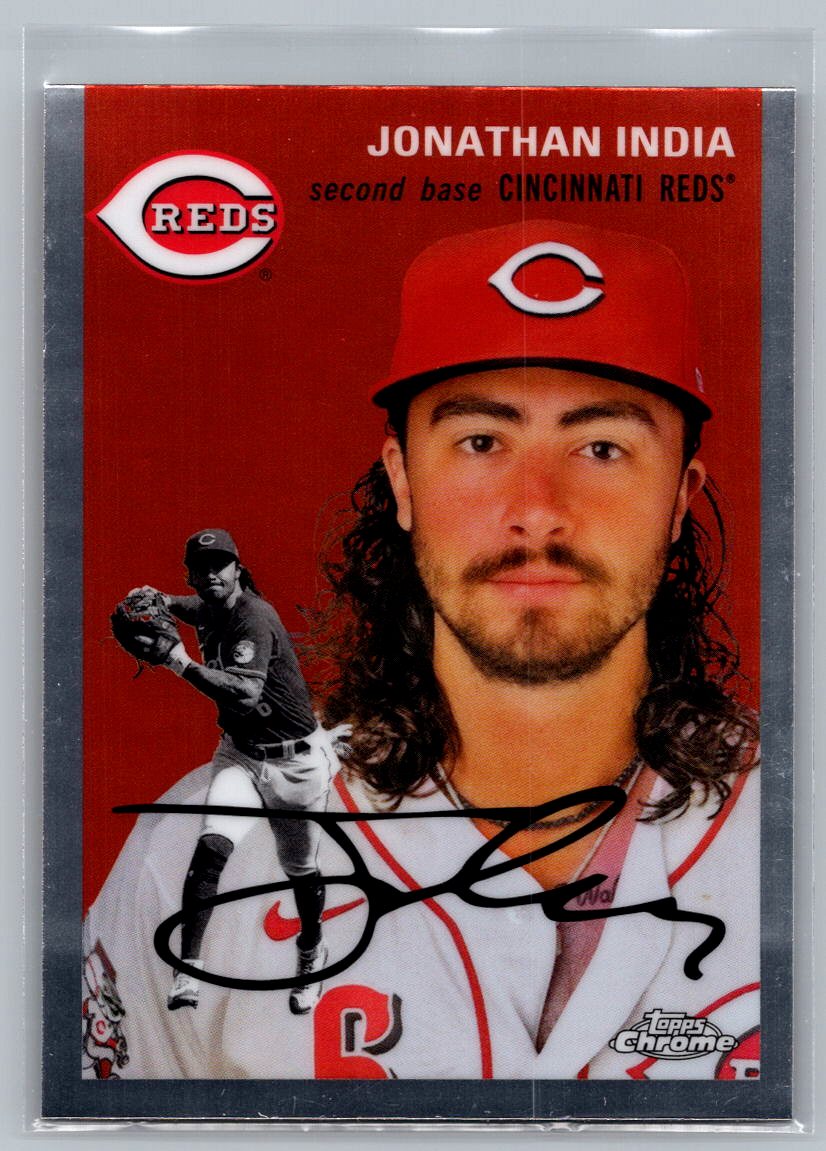 2023 Topps Chrome Platinum Anniversary #252 Jonathan India