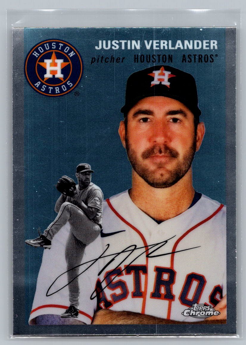 2023 Topps Chrome Platinum Anniversary #253 Justin Verlander
