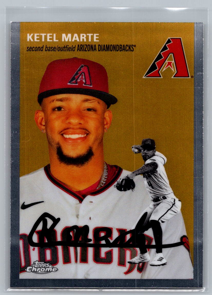 2023 Topps Chrome Platinum Anniversary #195 Ketel Marte