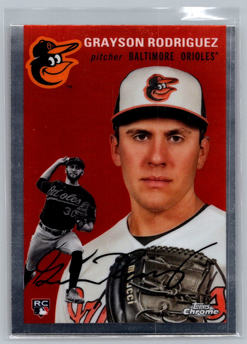 2023 Topps Chrome Platinum Anniversary #186 Grayson Rodriguez
