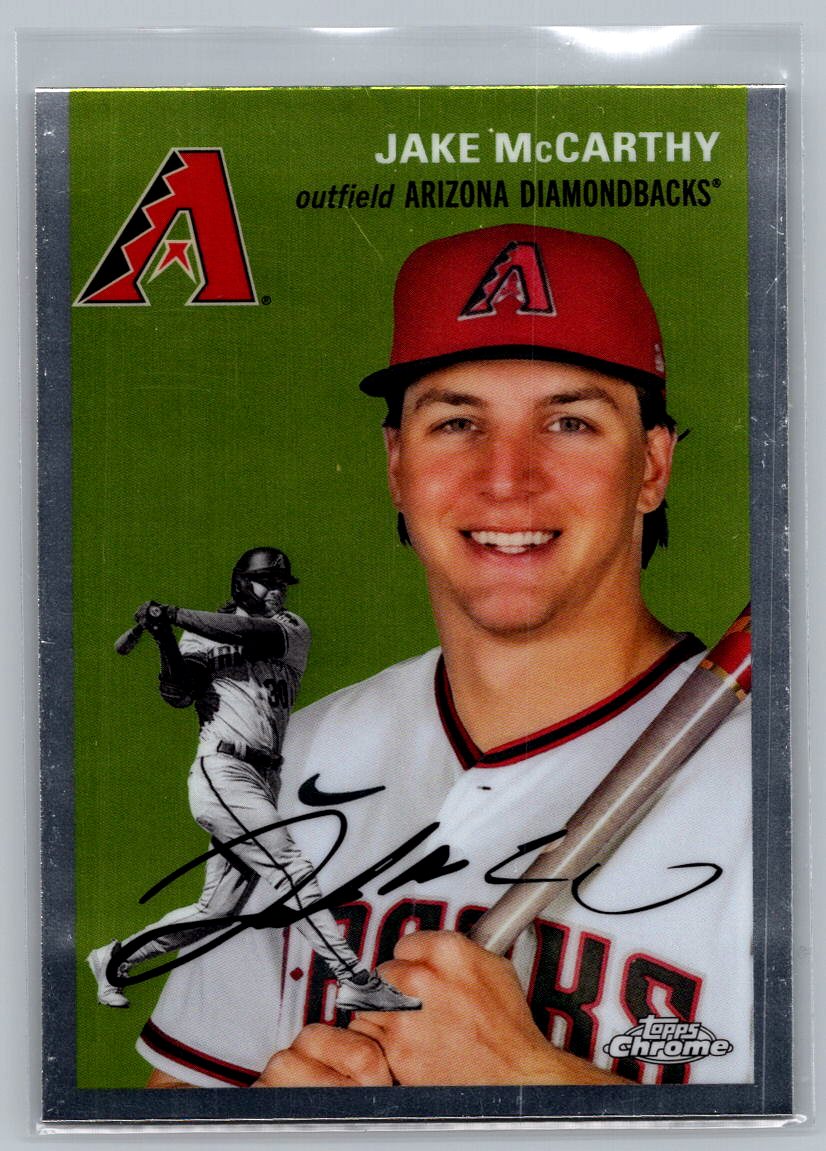 2023 Topps Chrome Platinum Anniversary #187 Jake McCarthy
