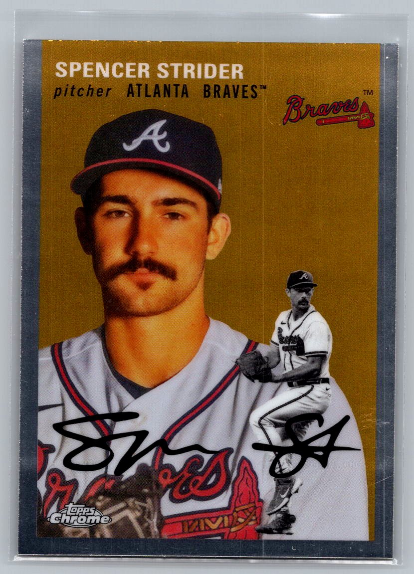 2023 Topps Chrome Platinum Anniversary #189 Spencer Strider