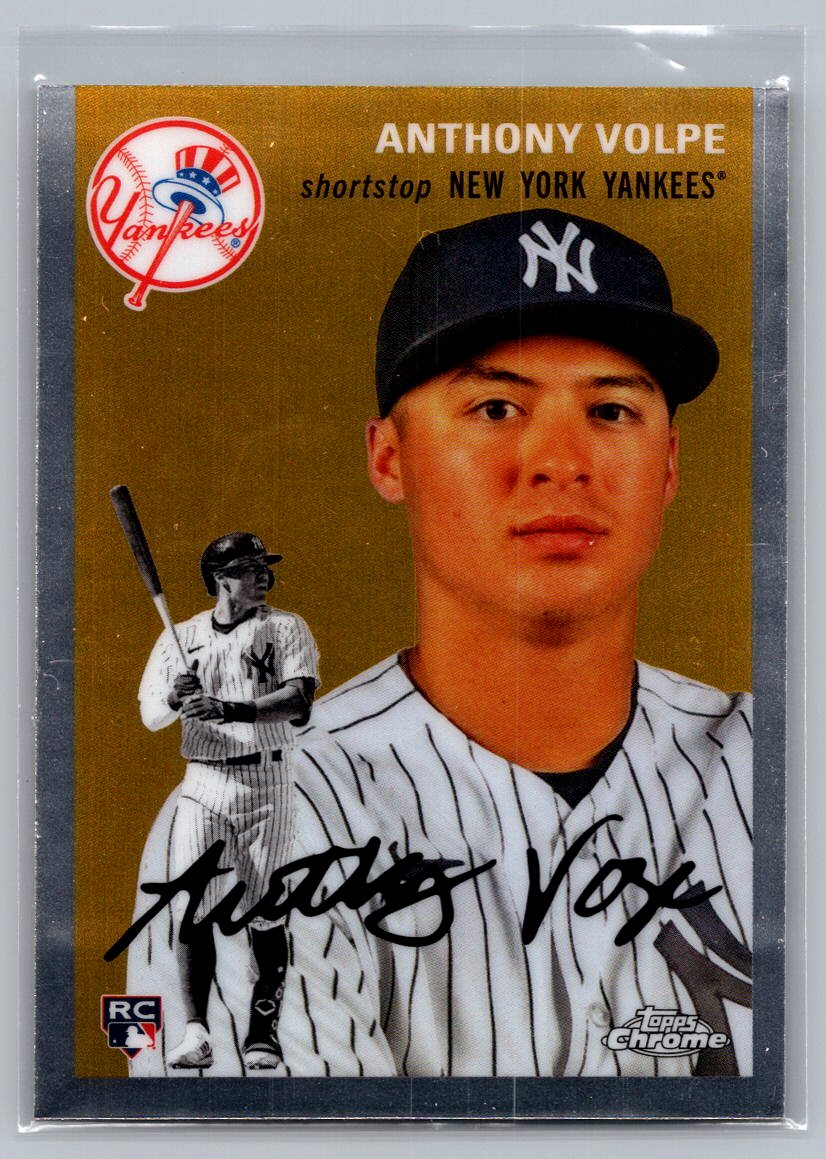 2023 Topps Chrome Platinum Anniversary #100 Anthony Volpe
