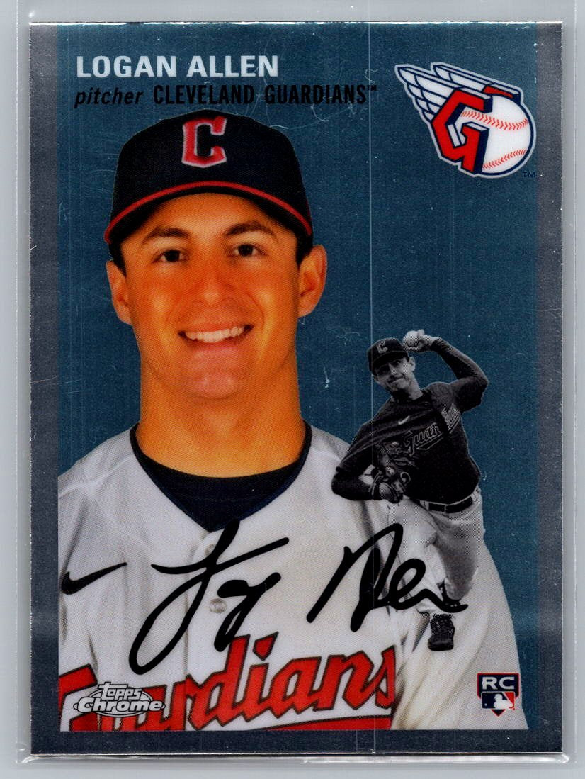 2023 Topps Chrome Platinum Anniversary #105a Logan Allen