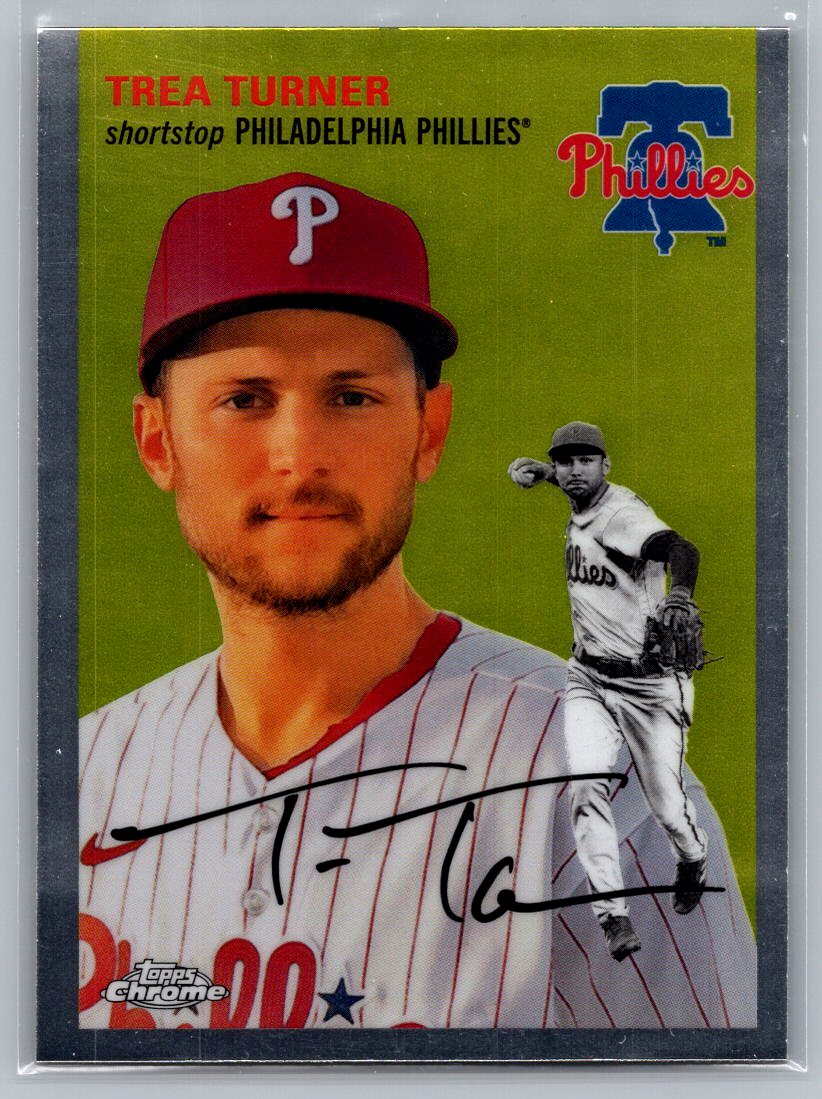 2023 Topps Chrome Platinum Anniversary #315 Trea Turner