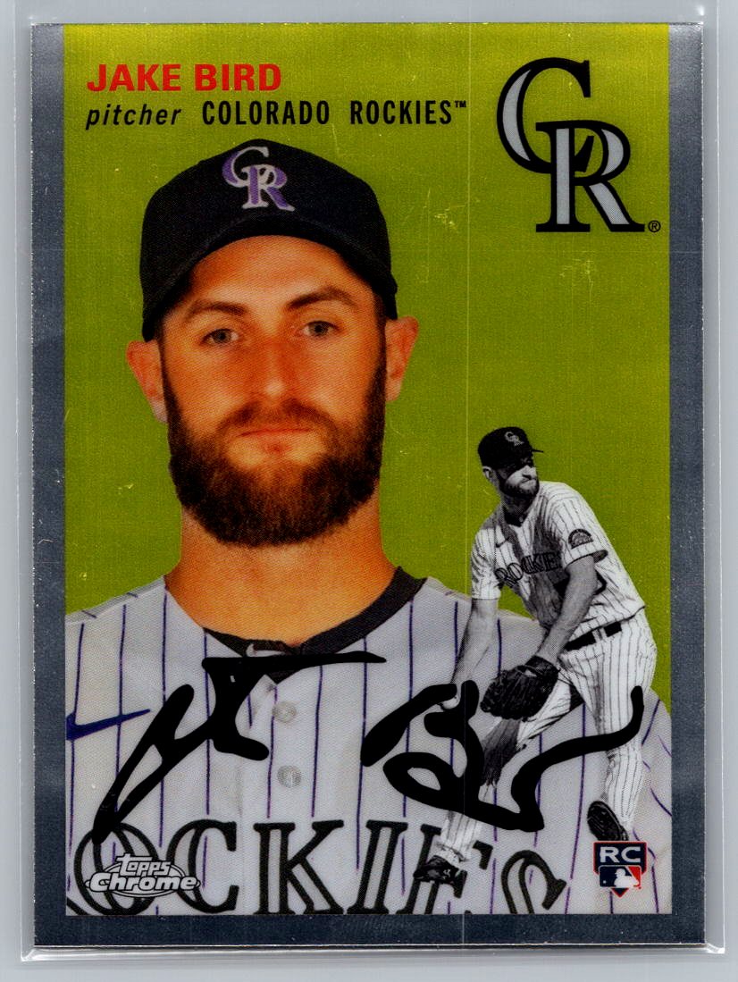 2023 Topps Chrome Platinum Anniversary #114 Jake Bird