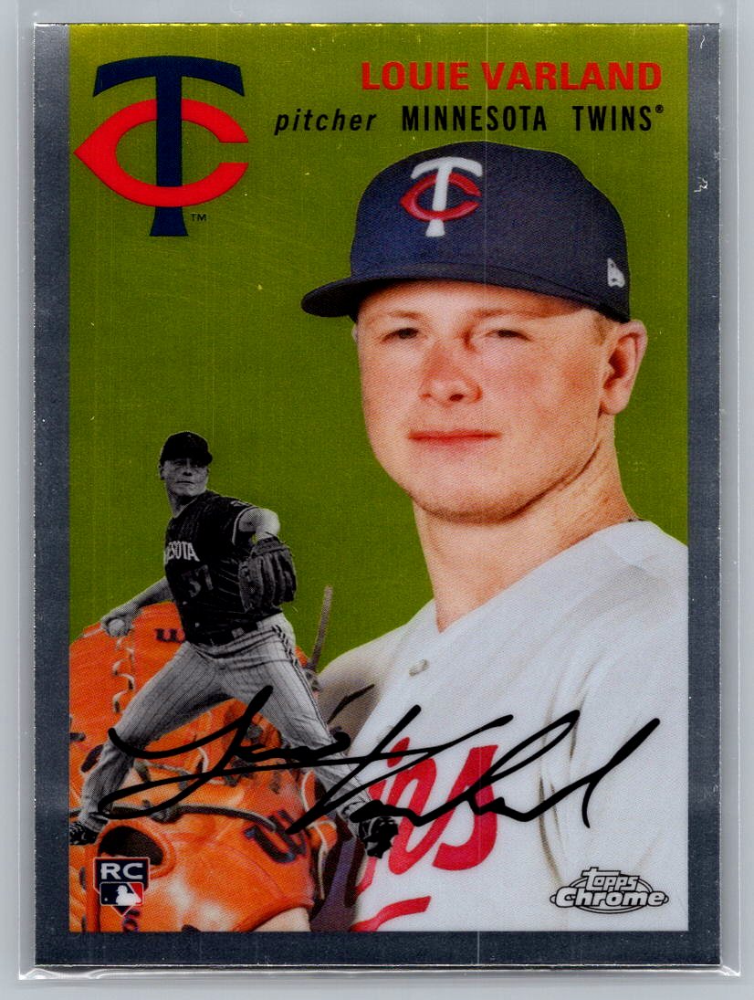 2023 Topps Chrome Platinum Anniversary #115 Louie Varland