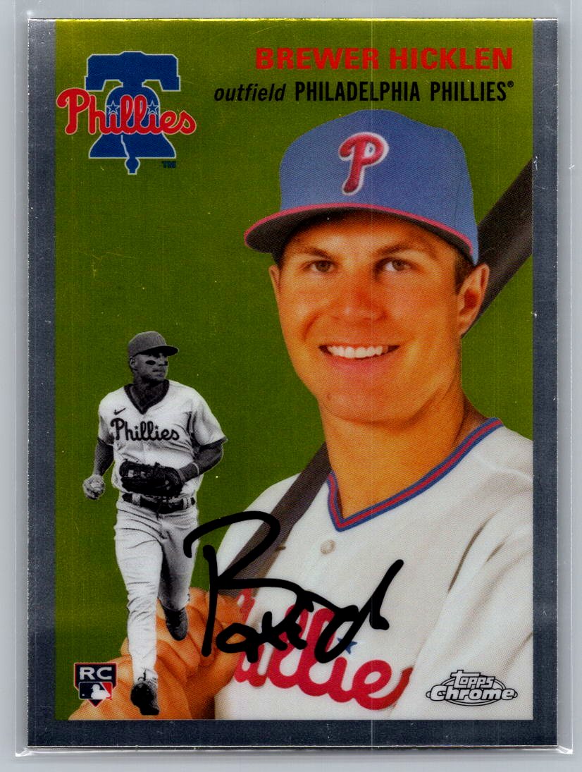 2023 Topps Chrome Platinum Anniversary #128 Brewer Hicklen