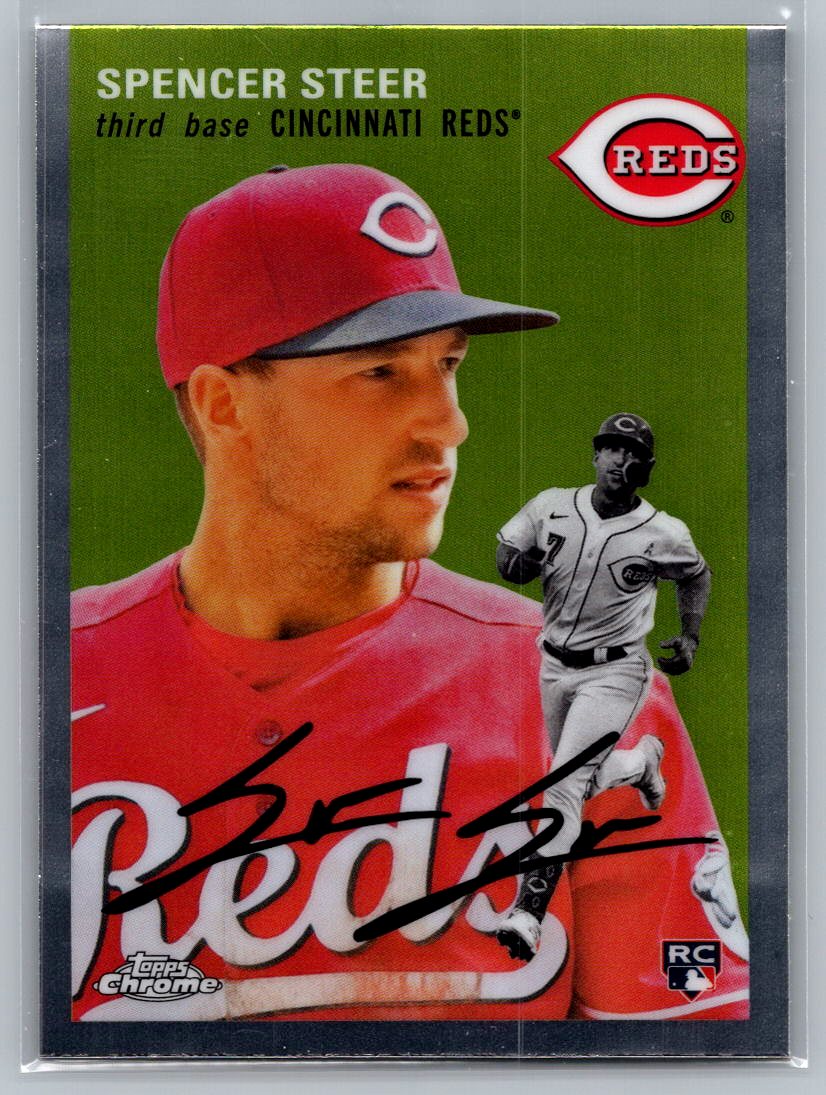 2023 Topps Chrome Platinum Anniversary #144 Spencer Steer