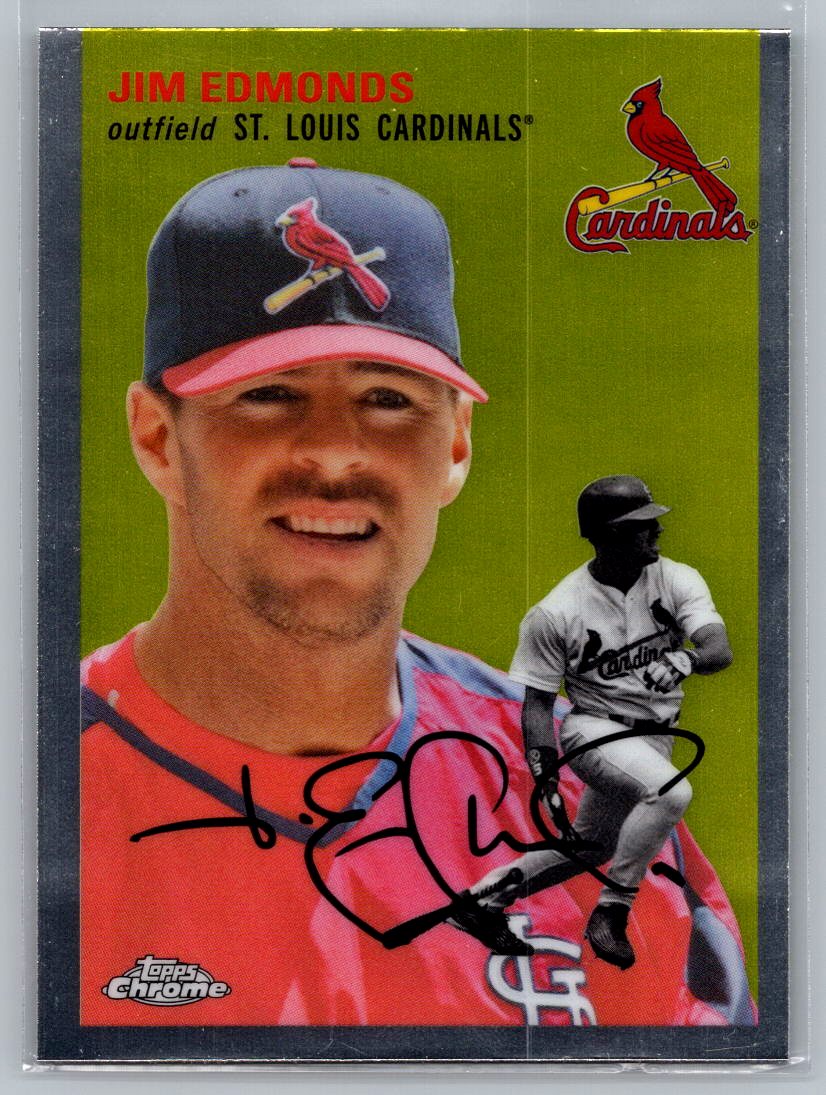 2023 Topps Chrome Platinum Anniversary #132 Jim Edmonds