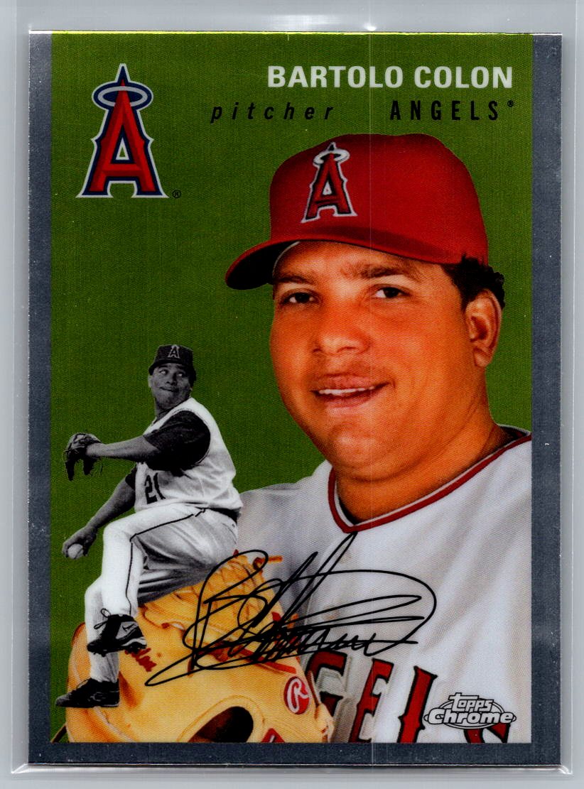 2023 Topps Chrome Platinum Anniversary #124 Bartolo Colon