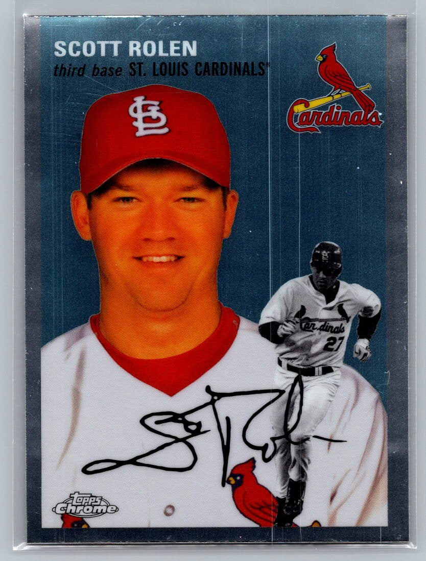 2023 Topps Chrome Platinum Anniversary #136 Scott Rolen