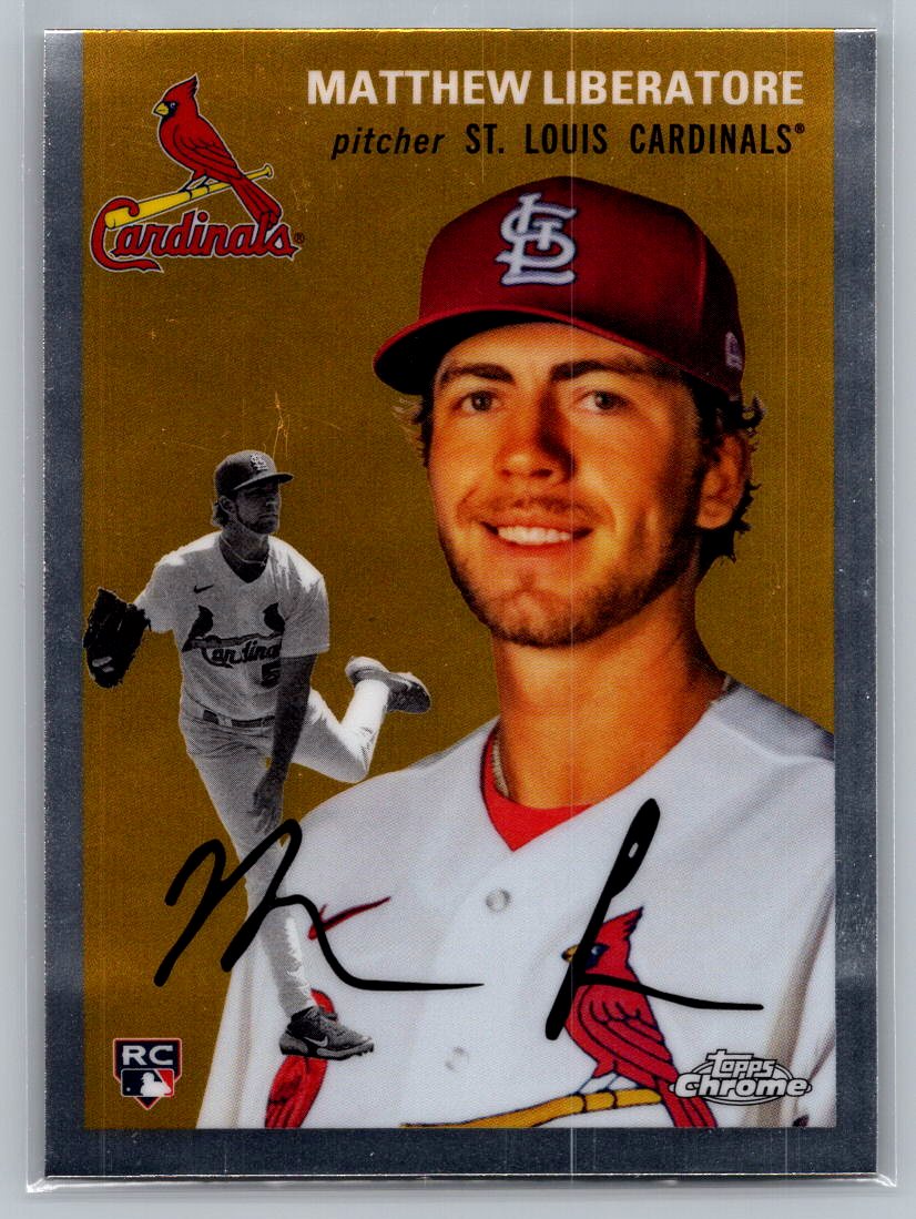 2023 Topps Chrome Platinum Anniversary #87 Matthew Liberatore