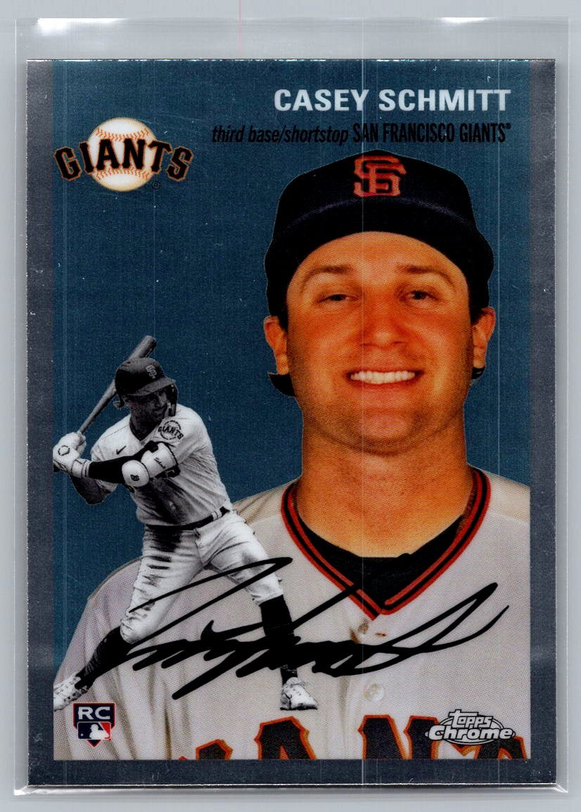 2023 Topps Chrome Platinum Anniversary #90 Casey Schmitt