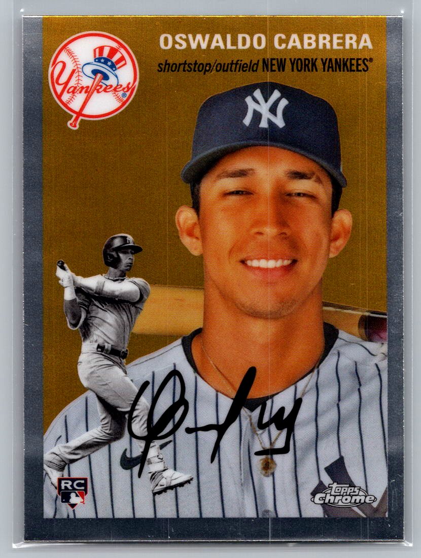 2023 Topps Chrome Platinum Anniversary #81 Oswaldo Cabrera
