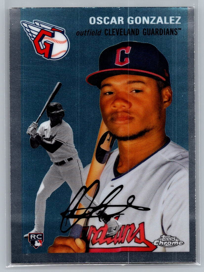 2023 Topps Chrome Platinum Anniversary #83 Oscar Gonzalez