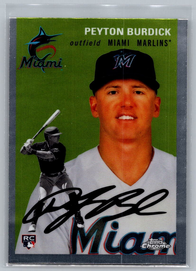 2023 Topps Chrome Platinum Anniversary #61 Peyton Burdick