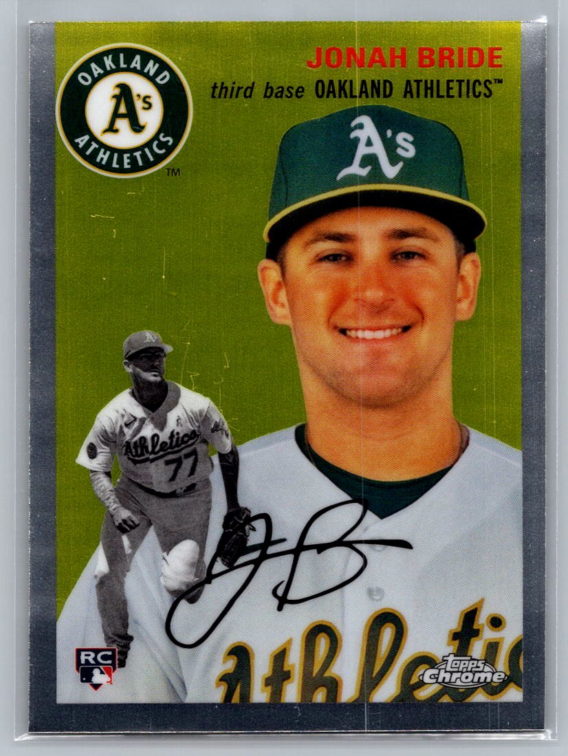 2023 Topps Chrome Platinum Anniversary #63 Jonah Bride