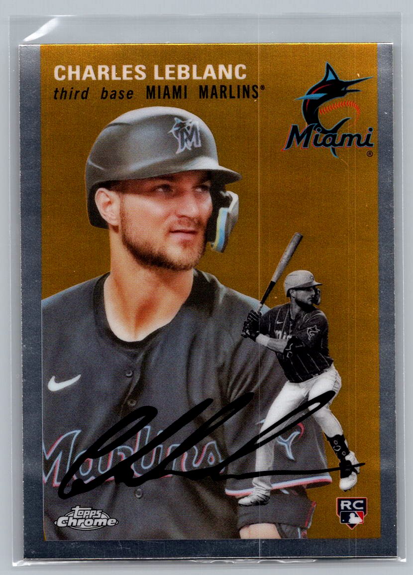 2023 Topps Chrome Platinum Anniversary #66 Charles Leblanc