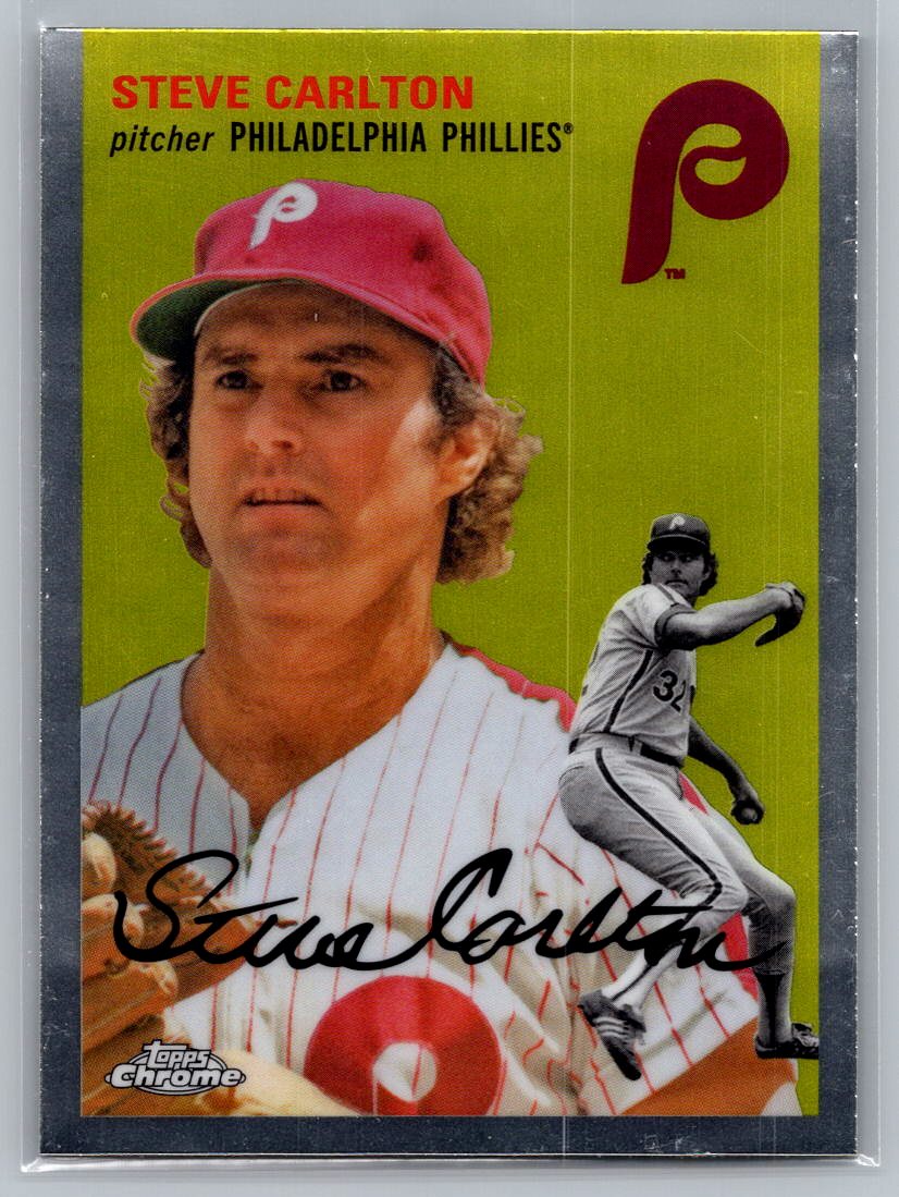 2023 Topps Chrome Platinum Anniversary #97 Steve Carlton