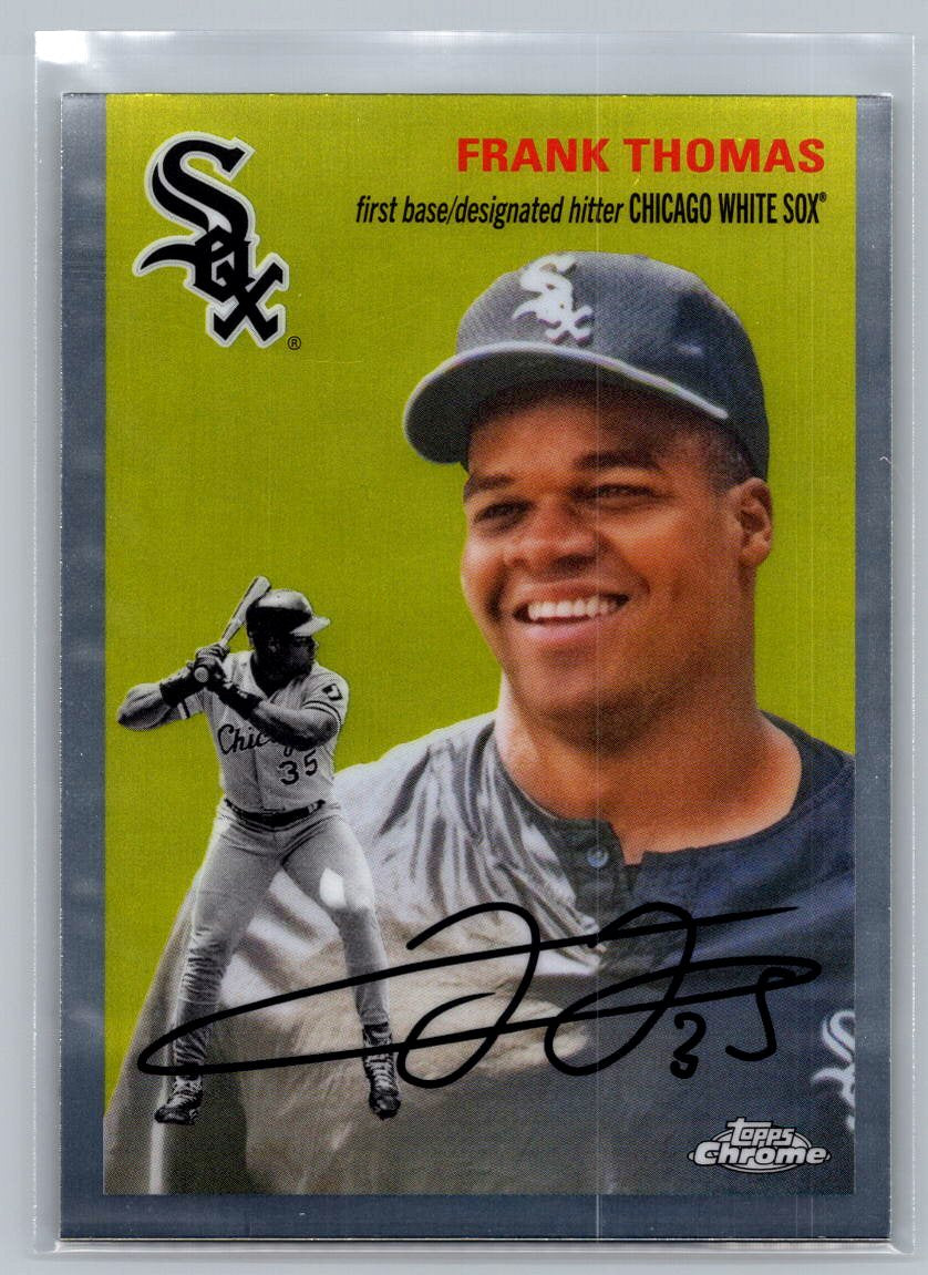 2023 Topps Chrome Platinum Anniversary #451 Frank Thomas