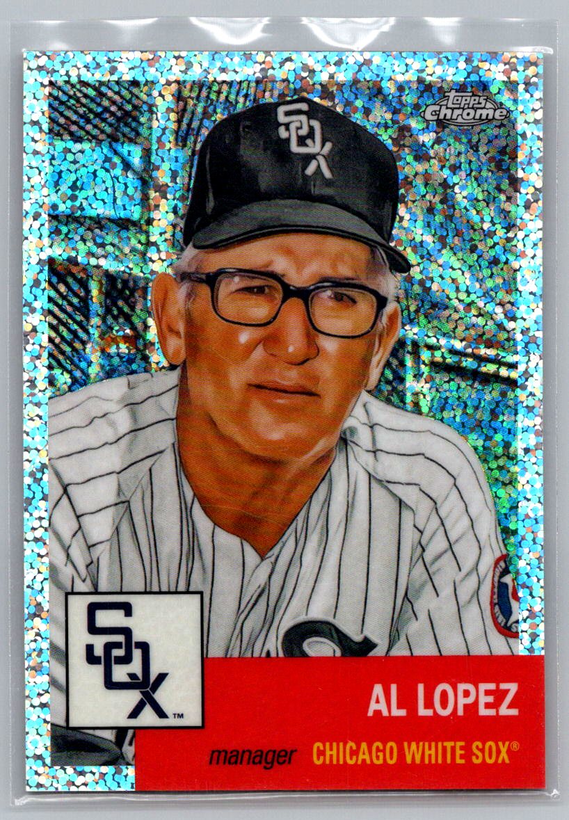2022 Topps Chrome Platinum Anniversary #85 Al Lopez Speckle Refractor