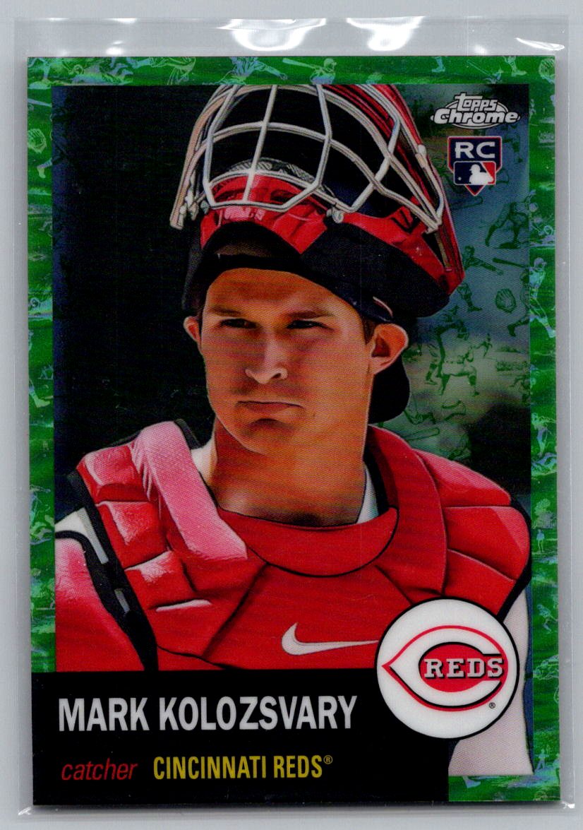2022 Topps Chrome Platinum Anniversary #55 Mark Kolozsvary Toile White/Green