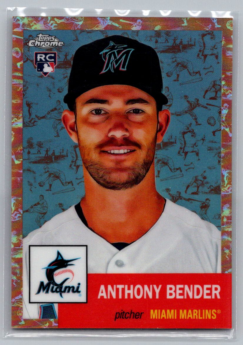 2022 Topps Chrome Platinum Anniversary #308 Anthony Bender Toile Cream/Rose Gold