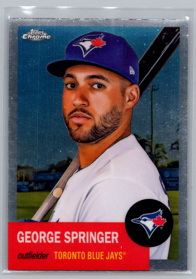 2022 Topps Chrome Platinum Anniversary #36 George Springer