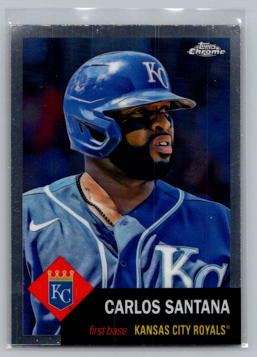 2022 Topps Chrome Platinum Anniversary #243 Carlos Santana