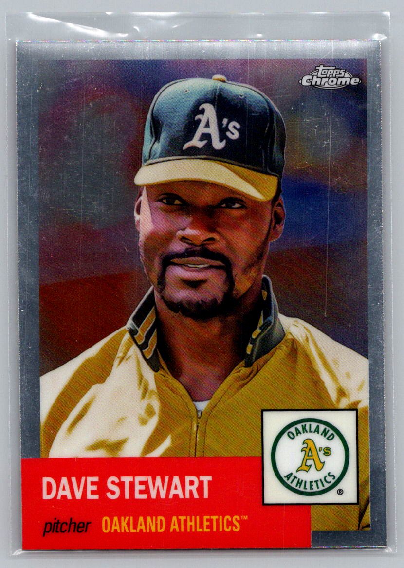 2022 Topps Chrome Platinum Anniversary #179 Dave Stewart