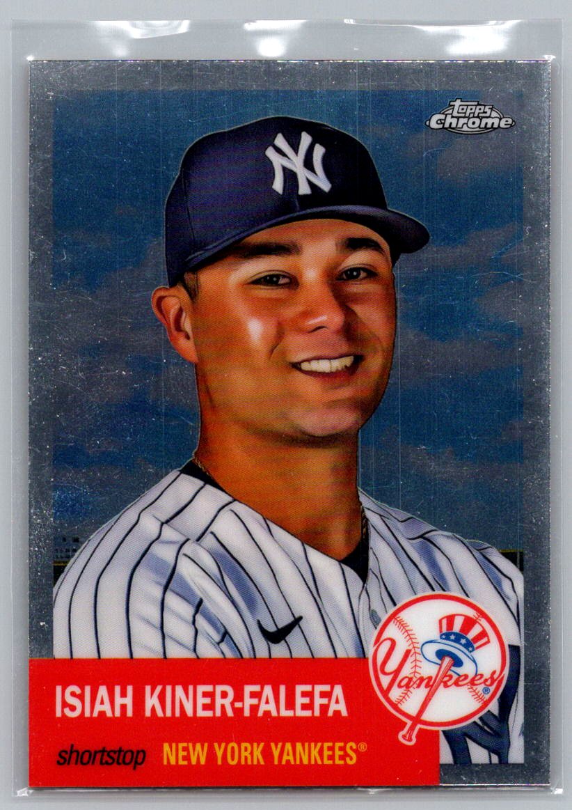 2022 Topps Chrome Platinum Anniversary #182 Isiah Kiner-Falefa