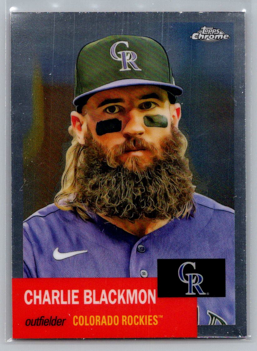 2022 Topps Chrome Platinum Anniversary #191 Charlie Blackmon