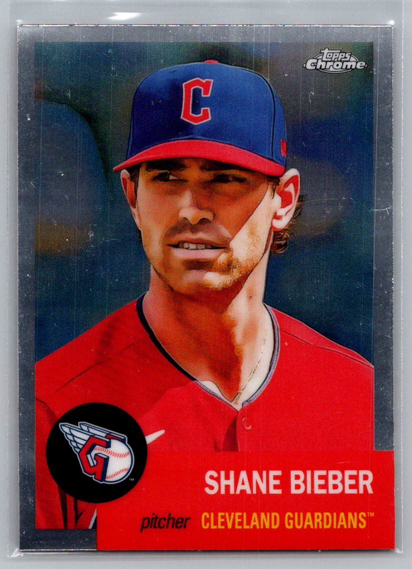 2022 Topps Chrome Platinum Anniversary #189 Shane Bieber