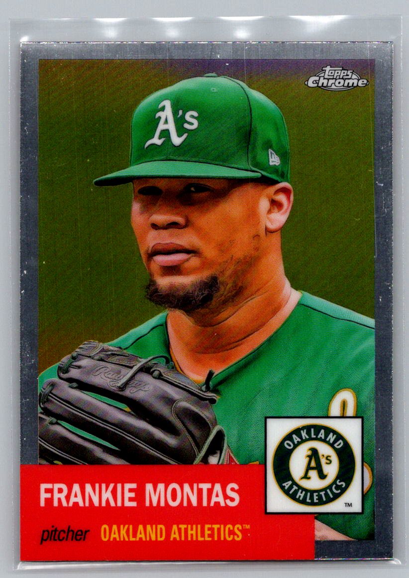 2022 Topps Chrome Platinum Anniversary #289 Frankie Montas