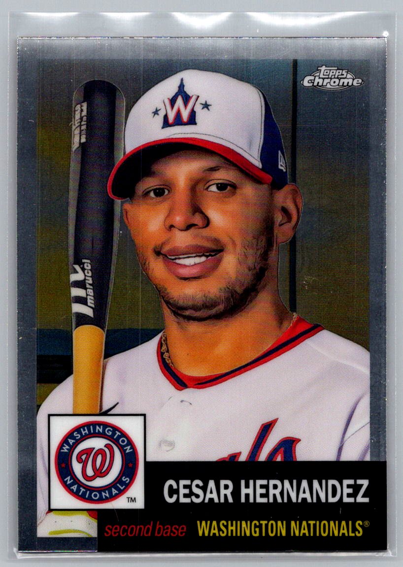 2022 Topps Chrome Platinum Anniversary #253 Cesar Hernandez