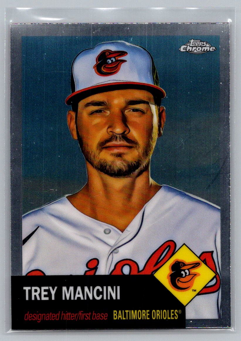 2022 Topps Chrome Platinum Anniversary #302 Trey Mancini