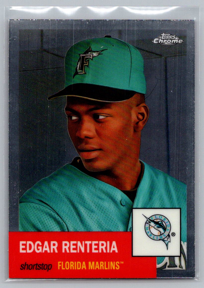 2022 Topps Chrome Platinum Anniversary #407 Edgar Renteria